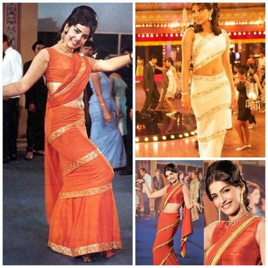 Benarasi Lehenga Style Saree - Saree Blouse Patterns